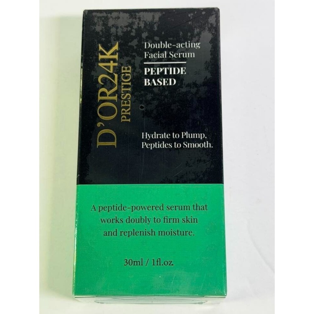D’OR24K Prestige Peptide Facial Serum 30mL – Firming – Anti‑Aging